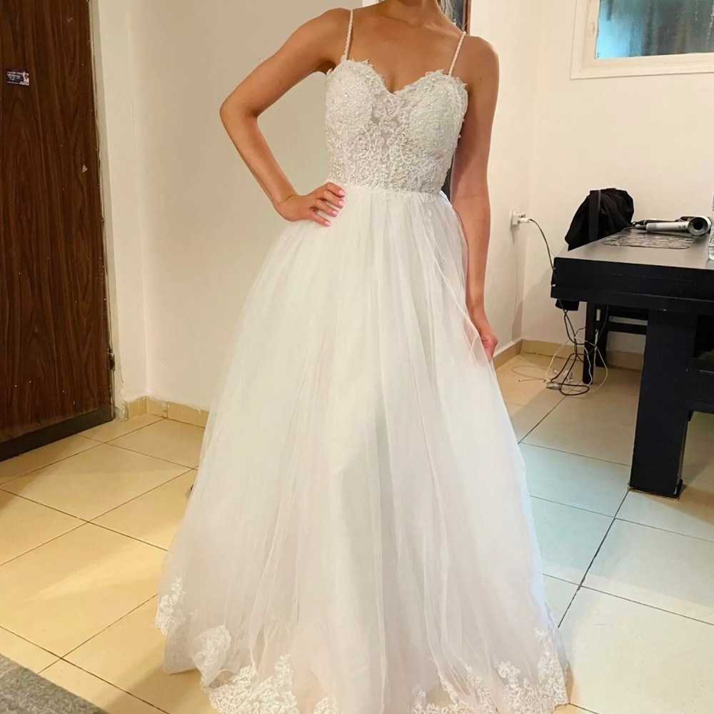 New White Wedding Dress